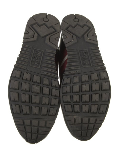 Bally Leather Printed Sneakers