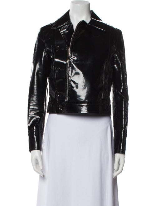 Bally Lamb Leather Biker Jacket