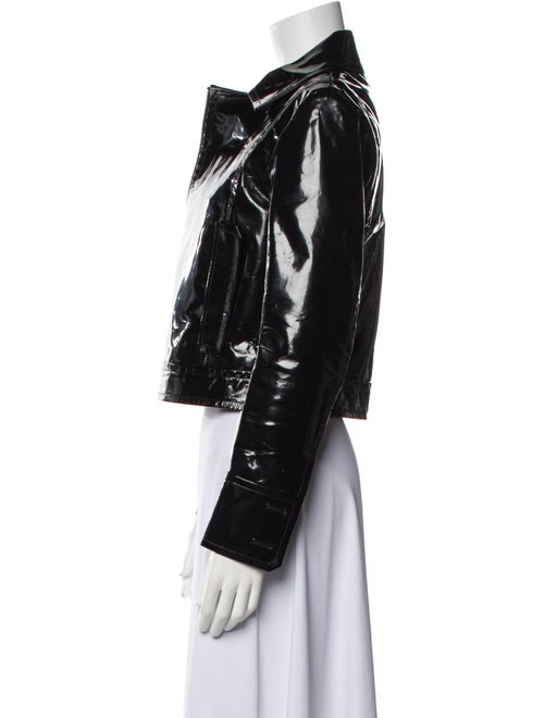 Bally Lamb Leather Biker Jacket