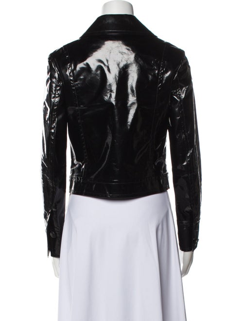 Bally Lamb Leather Biker Jacket