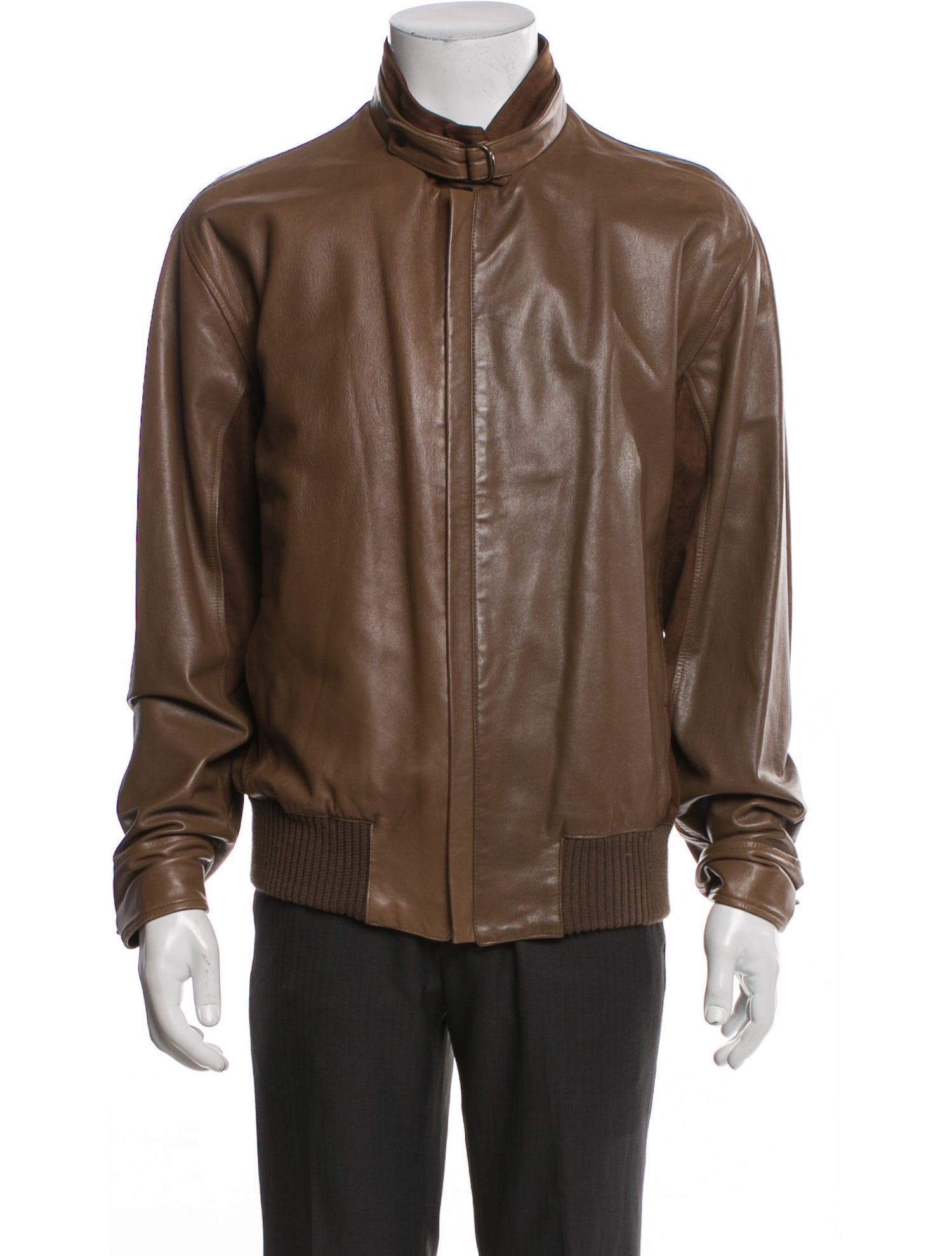 Bally Leather Bomber Jacket