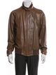 Bally Leather Bomber Jacket