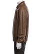 Bally Leather Bomber Jacket