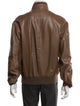 Bally Leather Bomber Jacket