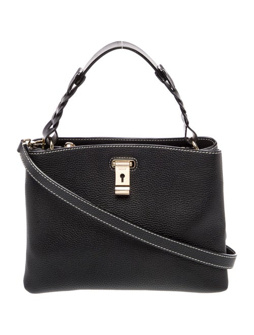 Bally Leather Top Handle Bag