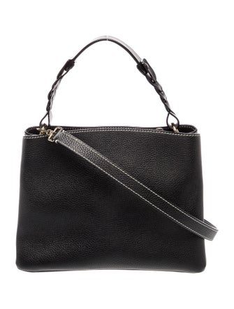 Bally Leather Top Handle Bag