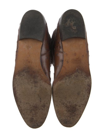 Bally Ostrich Riding Boots