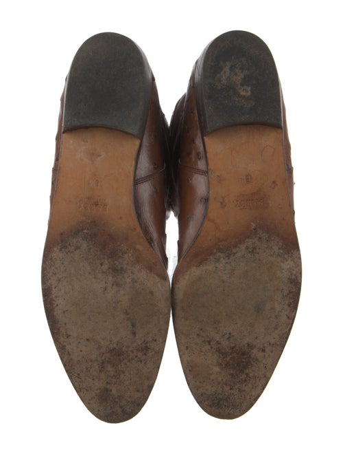 Bally Ostrich Riding Boots