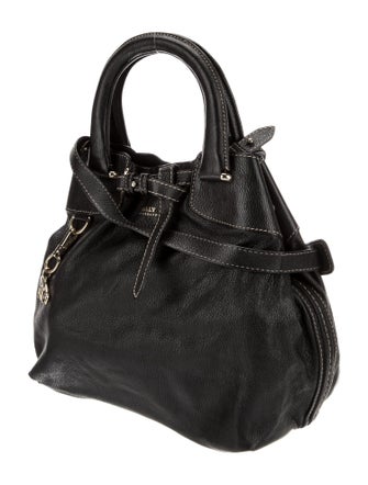 Bally Leather Top Handle Bag