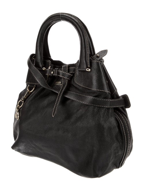 Bally Leather Top Handle Bag