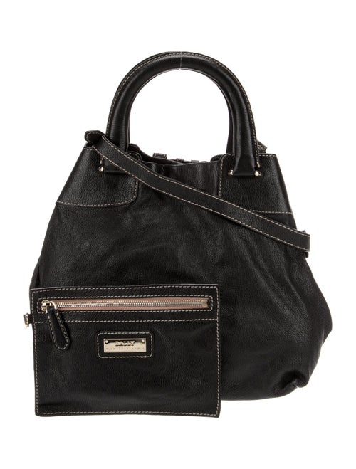 Bally Leather Top Handle Bag