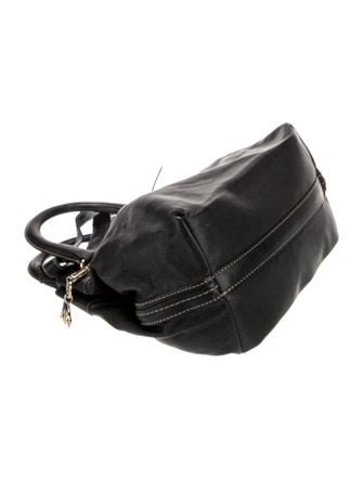 Bally Leather Top Handle Bag