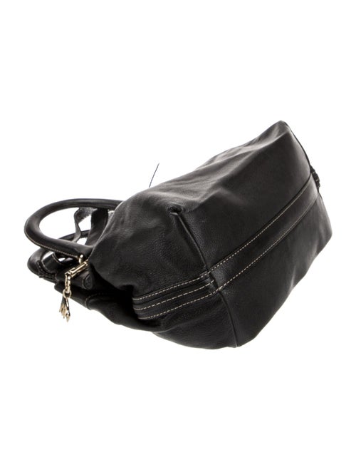 Bally Leather Top Handle Bag