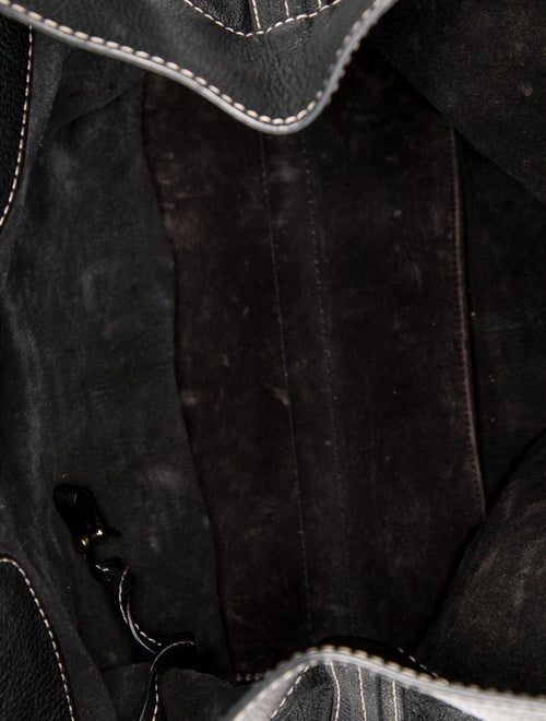 Bally Leather Top Handle Bag