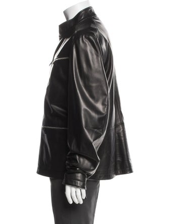 Bally Lambskin Moto Jacket