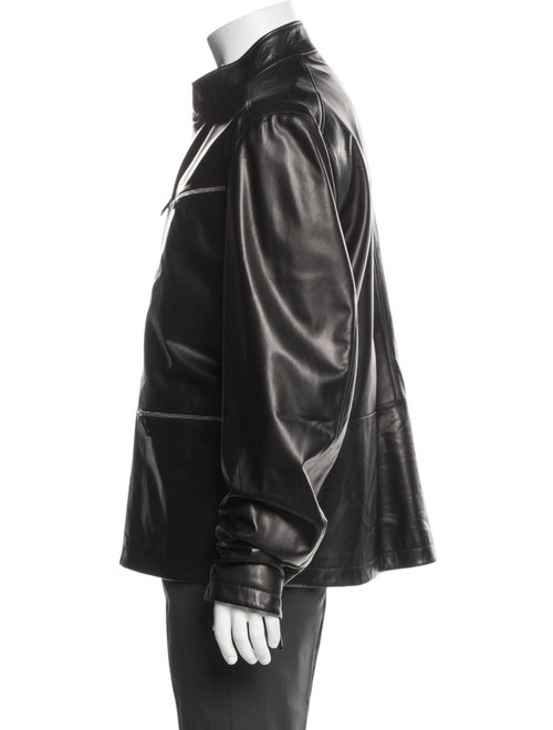 Bally Lambskin Moto Jacket
