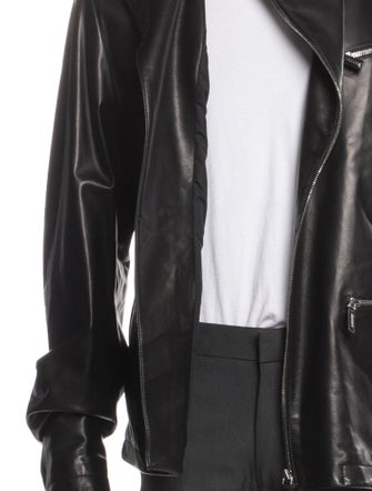 Bally Lambskin Moto Jacket