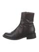 Bally Leather Combat Boots