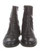 Bally Leather Combat Boots