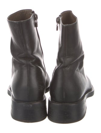 Bally Leather Combat Boots