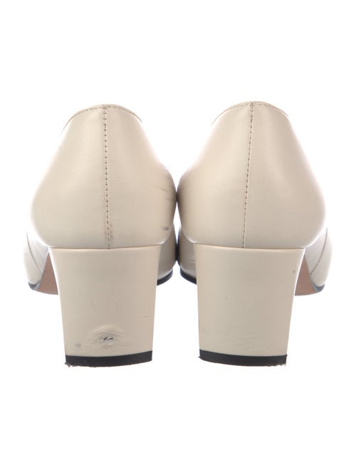 Bally Leather Printed D'Orsay Pumps