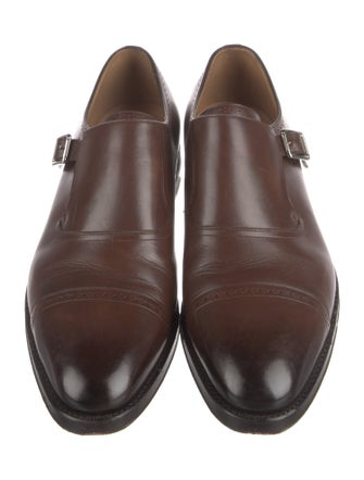 Bally Leather Monk Straps