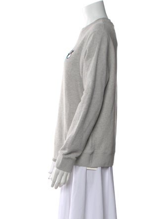 Bally Graphic Print Crew Neck Sweater