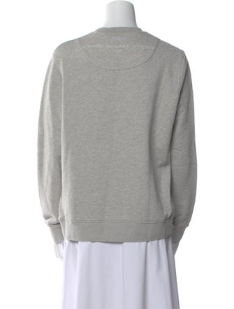 Bally Graphic Print Crew Neck Sweater