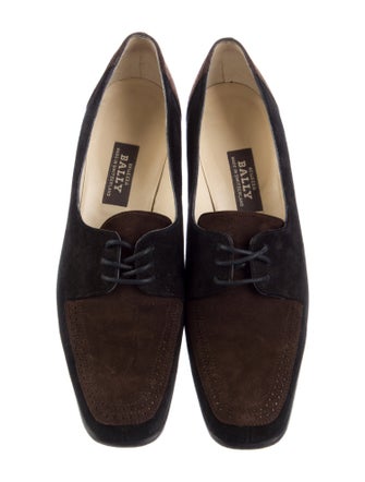 Bally Suede Oxfords