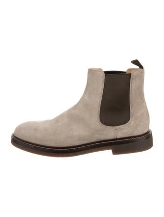 Bally Suede Chelsea Boots