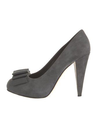 Bally Suede Pumps