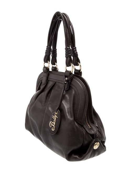 Bally Leather Top Handle Bag