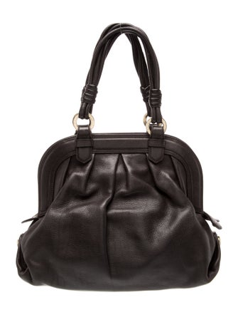 Bally Leather Top Handle Bag