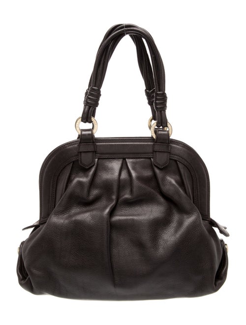 Bally Leather Top Handle Bag