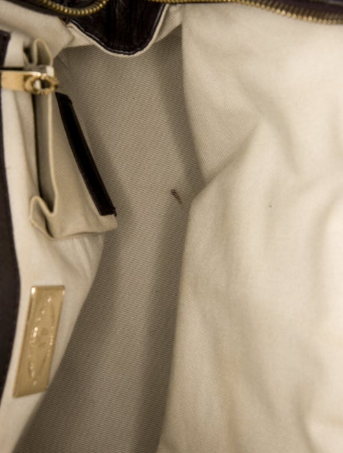 Bally Leather Top Handle Bag