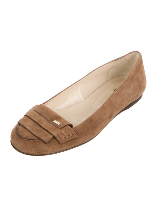 Bally Suede Flats