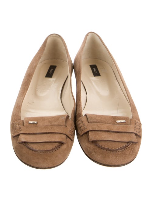 Bally Suede Flats