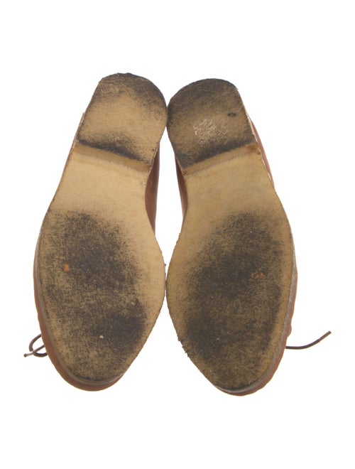 Bally Suede Whipstitch Trim Moccasins