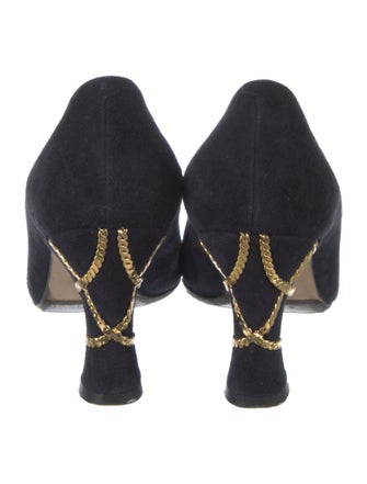 Bally Suede Pumps
