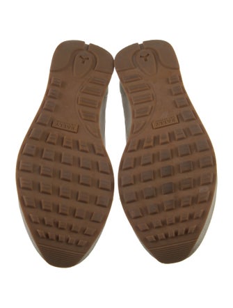 Bally Leather Mesh Accents Sneakers
