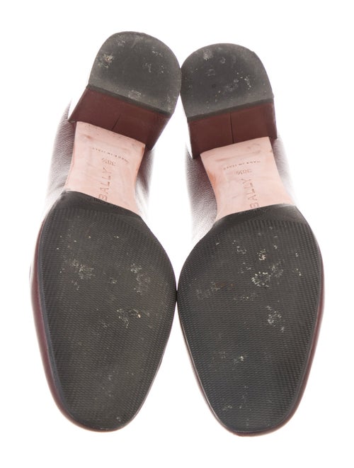 Bally Leather Chain-Link Accents Pumps