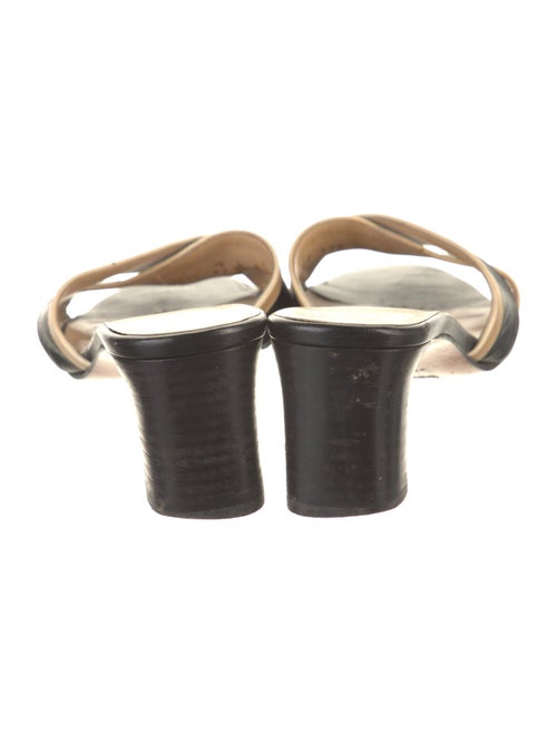 Bally Leather Printed Slides