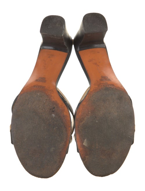 Bally Leather Printed Slides