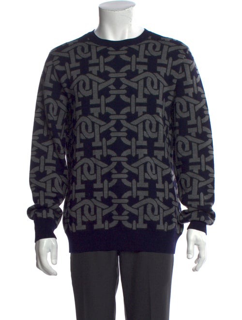 Bally Merino Wool Printed Sweatshirt