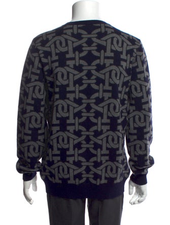 Bally Merino Wool Printed Sweatshirt