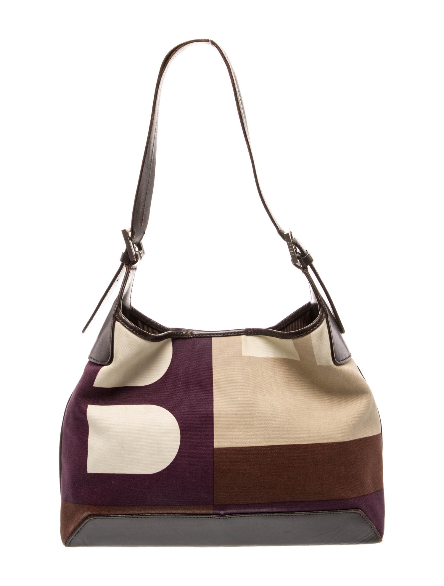 Bally Canvas Shoulder Bag