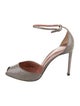 Bally Snakeskin D'Orsay Pumps