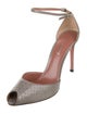 Bally Snakeskin D'Orsay Pumps