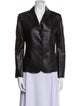Bally Leather Blazer