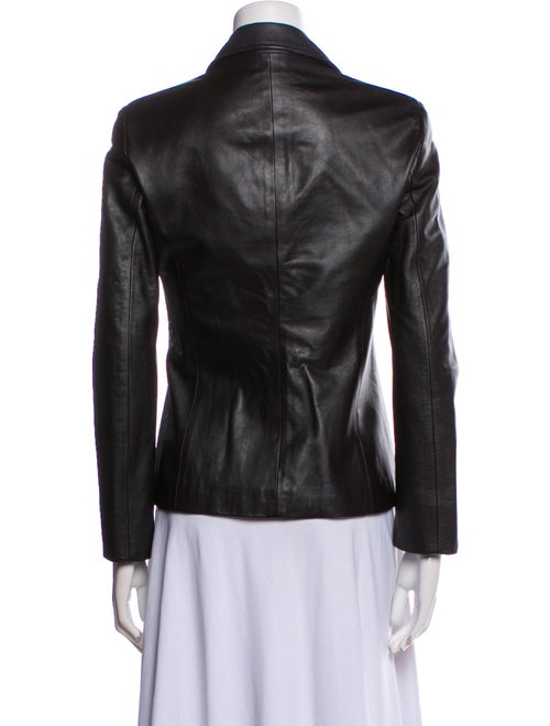 Bally Leather Blazer